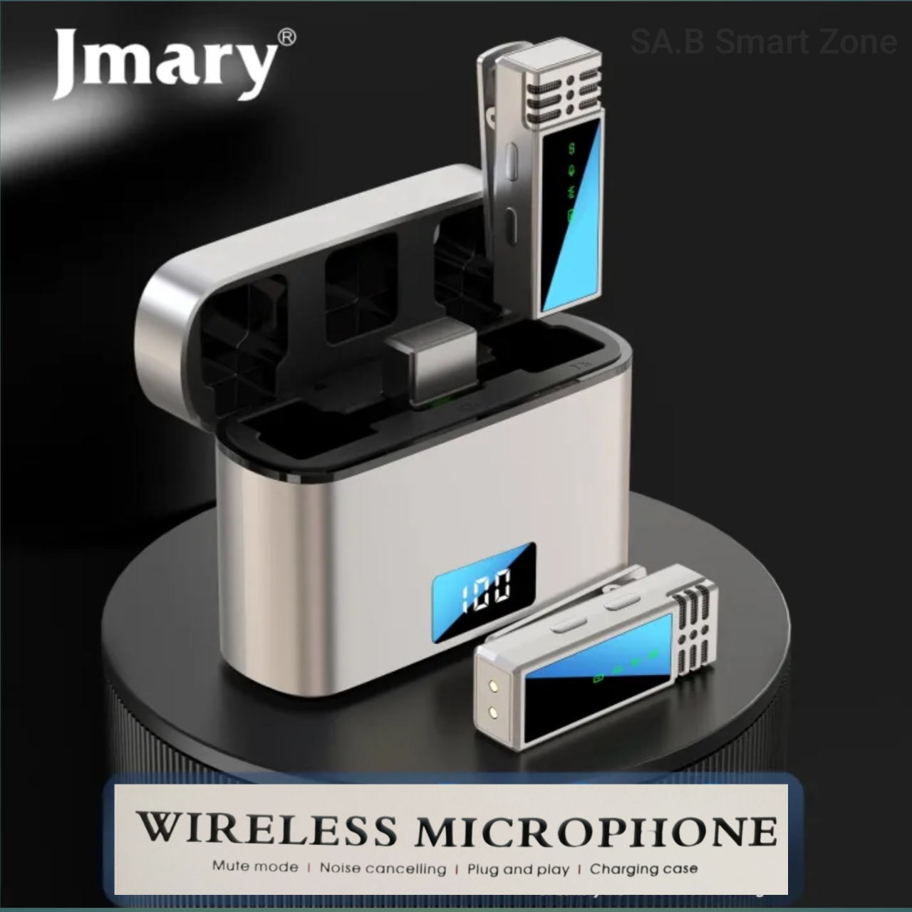 Jmary MW-15 ডাবল Wireless Microphone – প্রফেশনাল এবং বেস্ট কোয়ালিটি