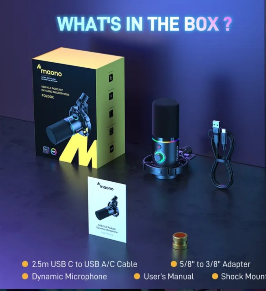 Maono PD200X Dynamic Microphone